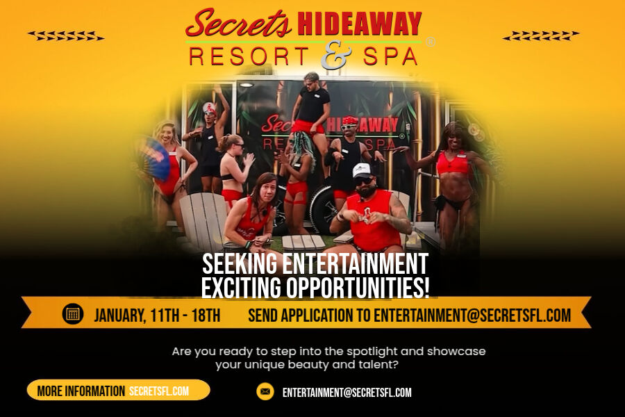 NOW AUDITIONING: Secrets Sexy Squad