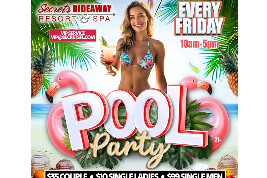 Friday Pool Party 10am-5pm