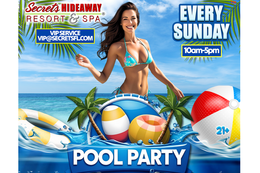 Sunday Pool Party 10am-5pm