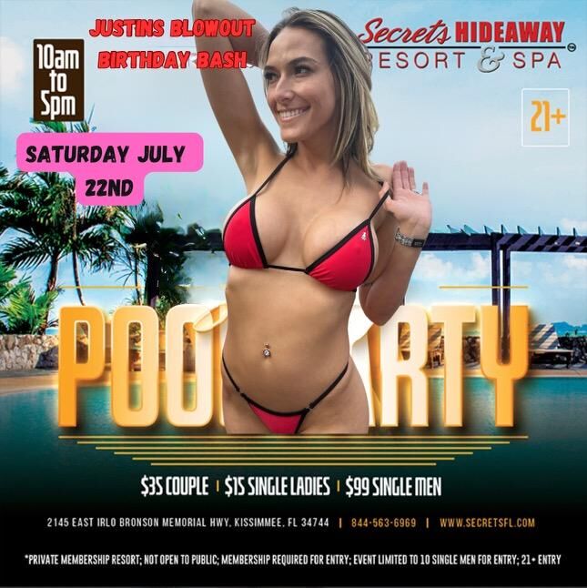 Saturday Pool Party 10am-5pm