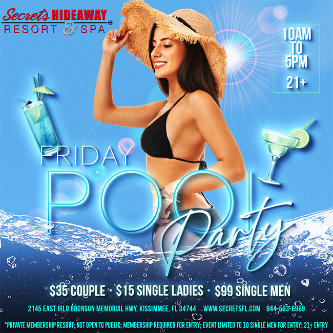 Pool Party 10am-5pm - Swing Nation