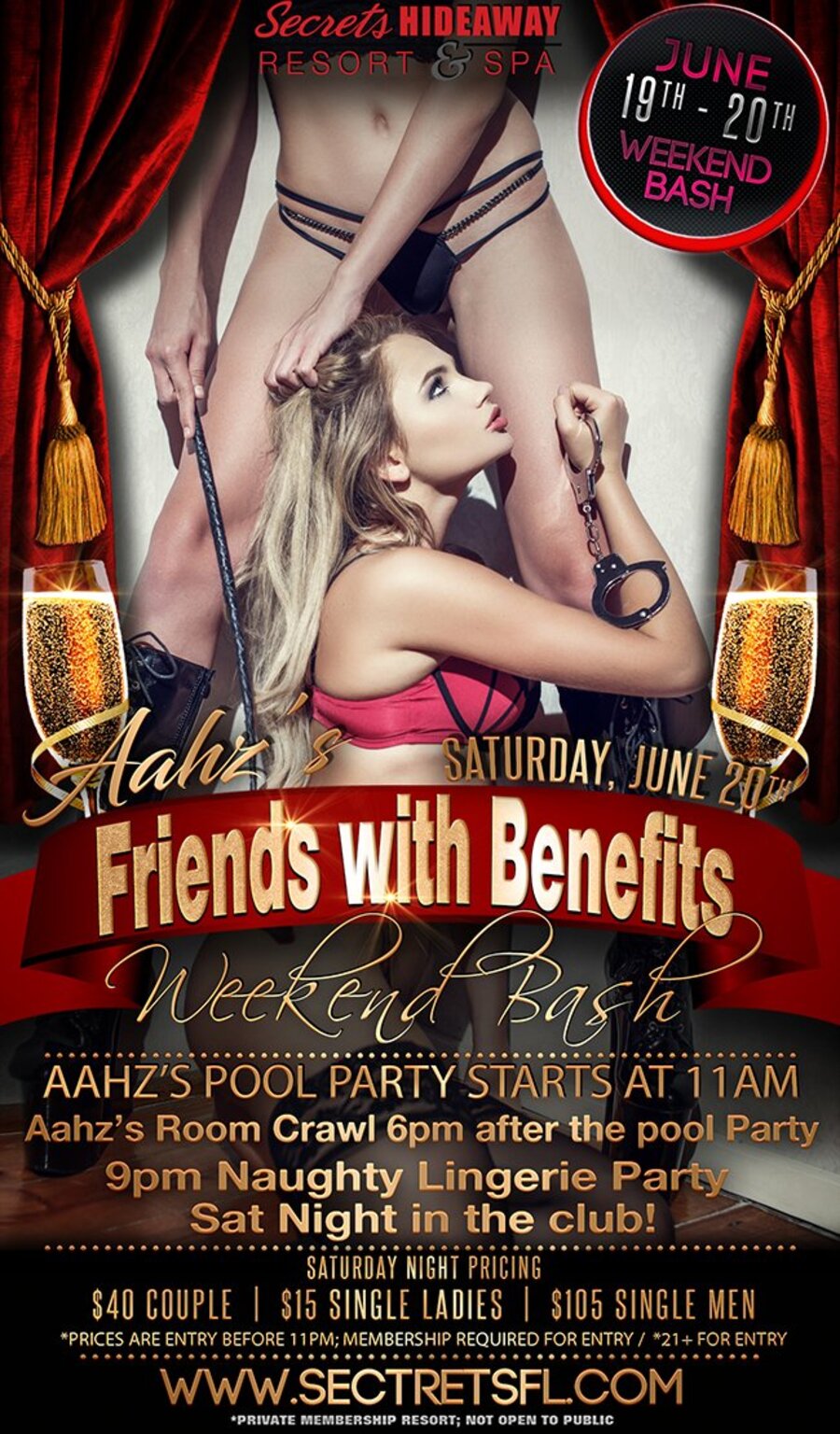 Aahz Friends with Benefits Lingerie Weekend