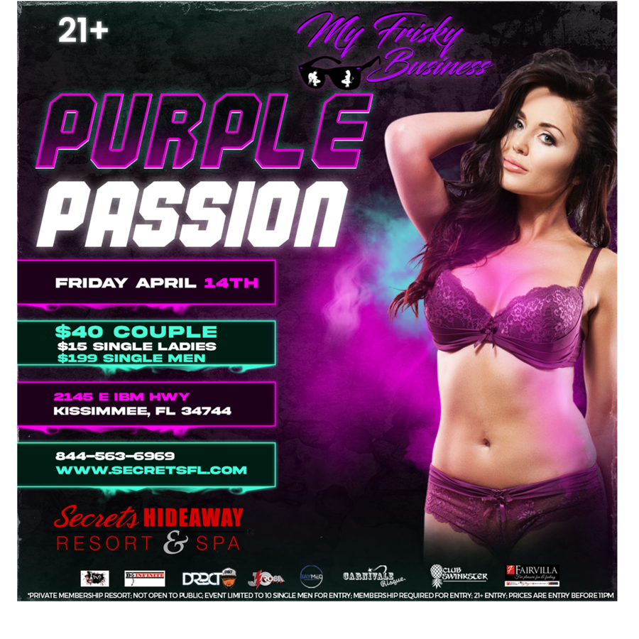 Purple Passion: My Frisky Business Weekend