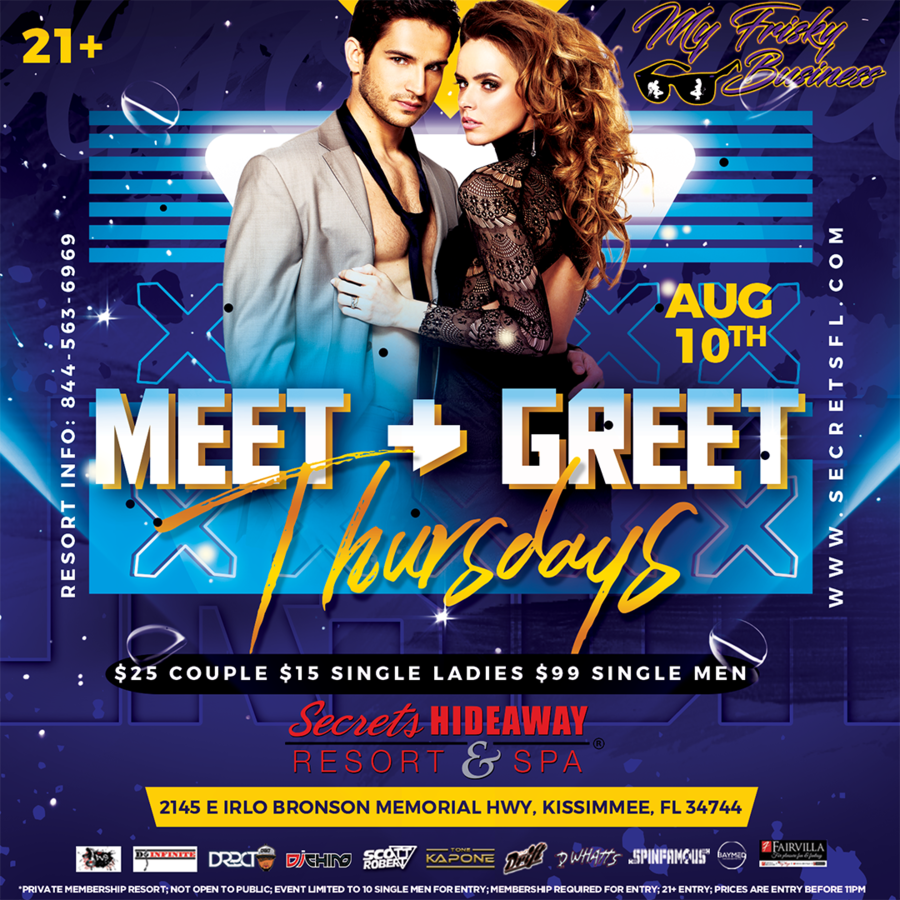 Meet & Greet - My Frisky Business Takeover