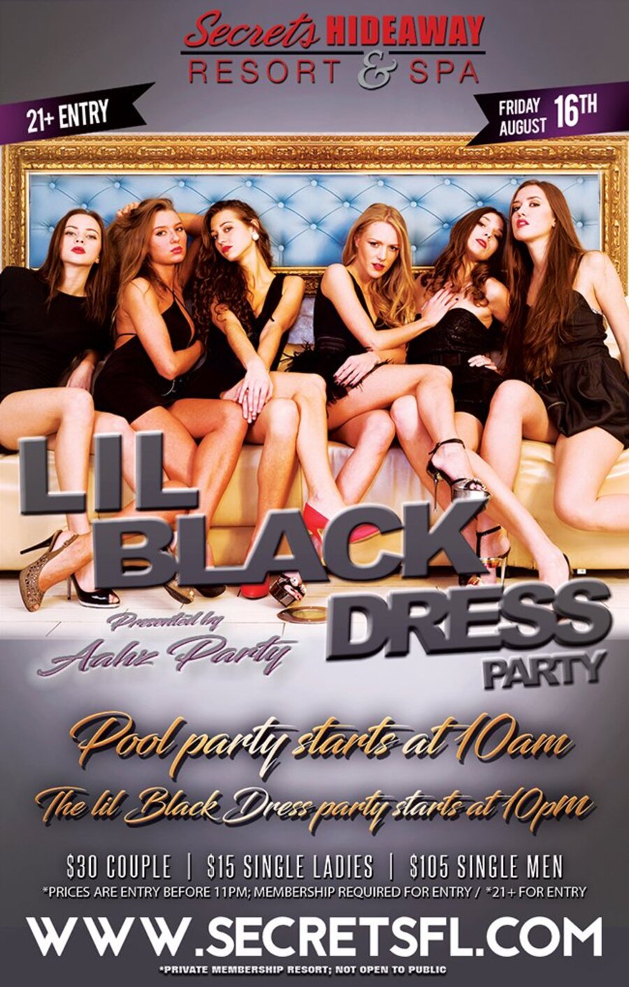 Little Black Dress - Aahz Party