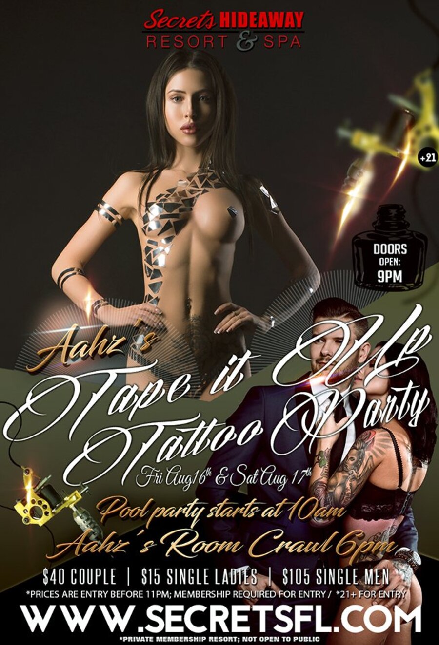 Tape it Up & Tattoo - Aahz Party