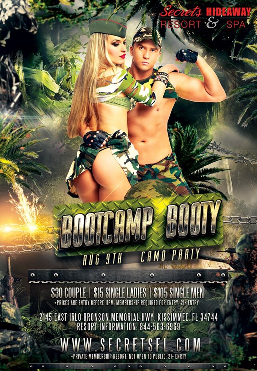 Bootcamp Booty (Camo Party)