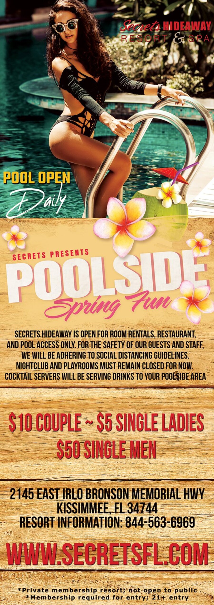 Sunday Poolside Spring Fun