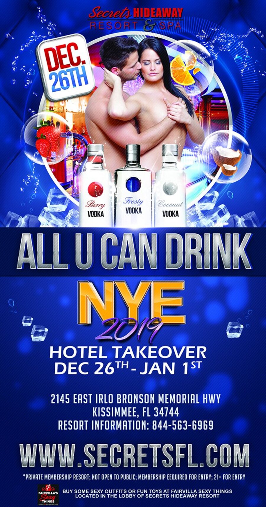 All U Can Drink - NYE Hotel Takeover