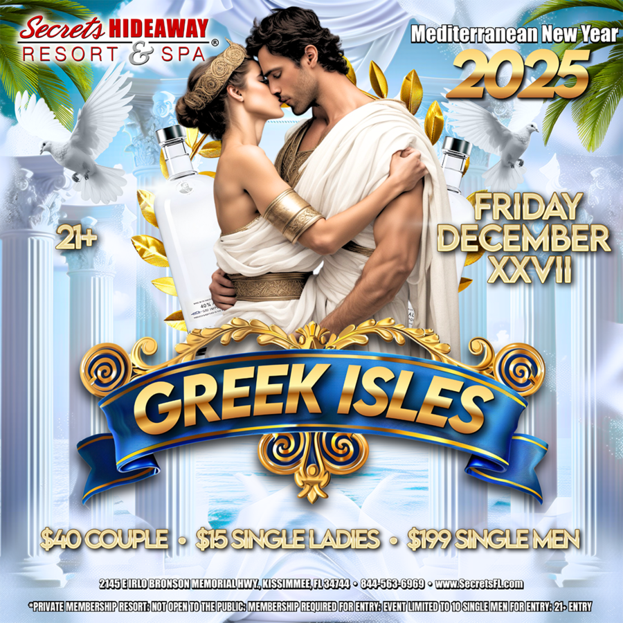 Greek Isles - Mediterranean New Year