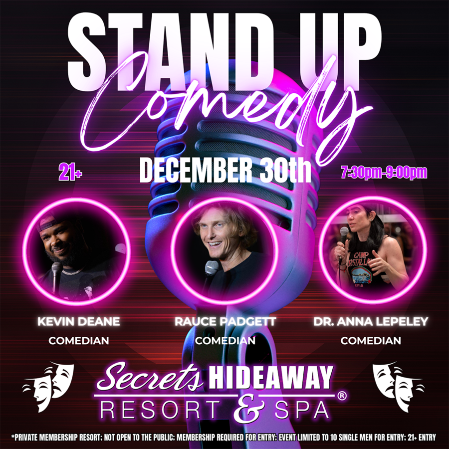 Stand up Comedy 7:30pm - 9pm