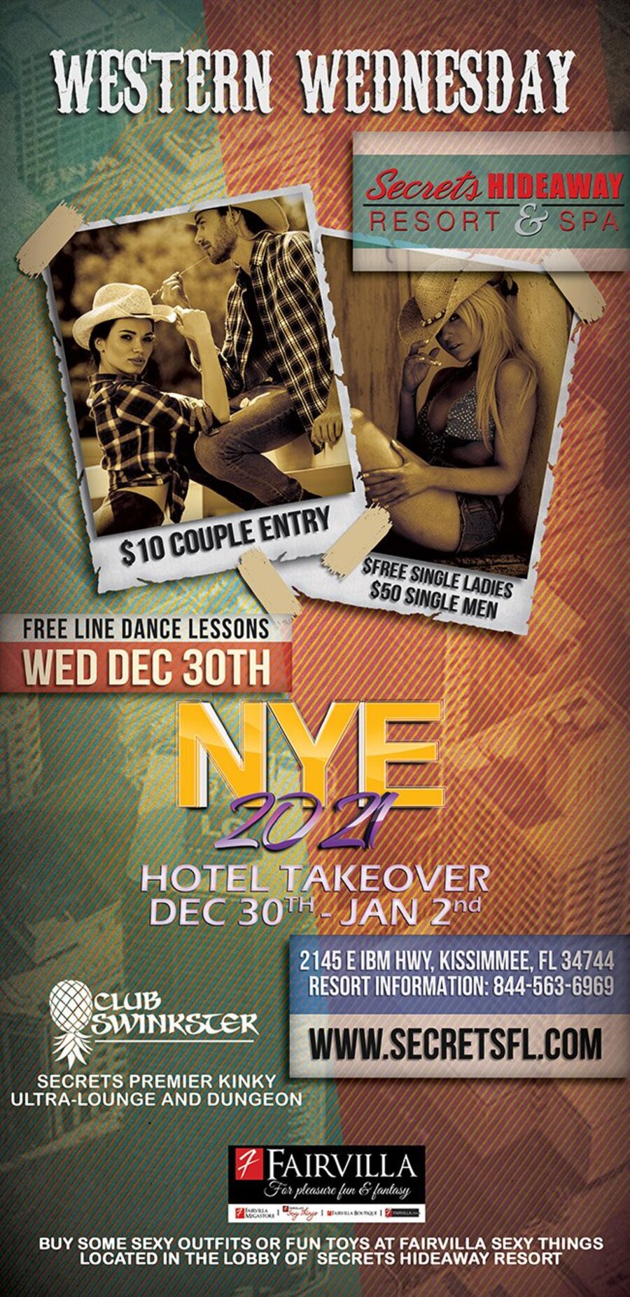 Western Wednesday - NYE Takeover