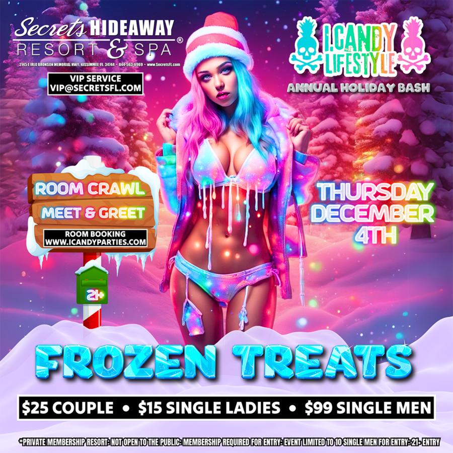Frozen Treats - i.Candy Lifestyle® Holiday Bash