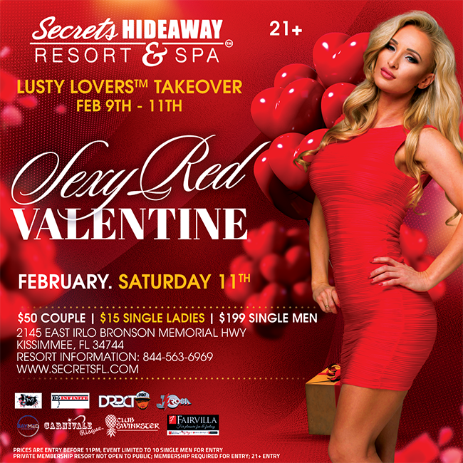 Sexy Red Valentine - Lusty Lovers Takeover