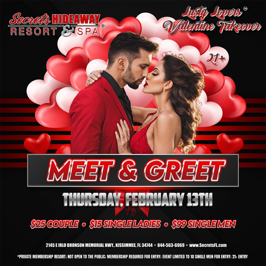 Meet & Greet - Lusty Lovers™ Valentine