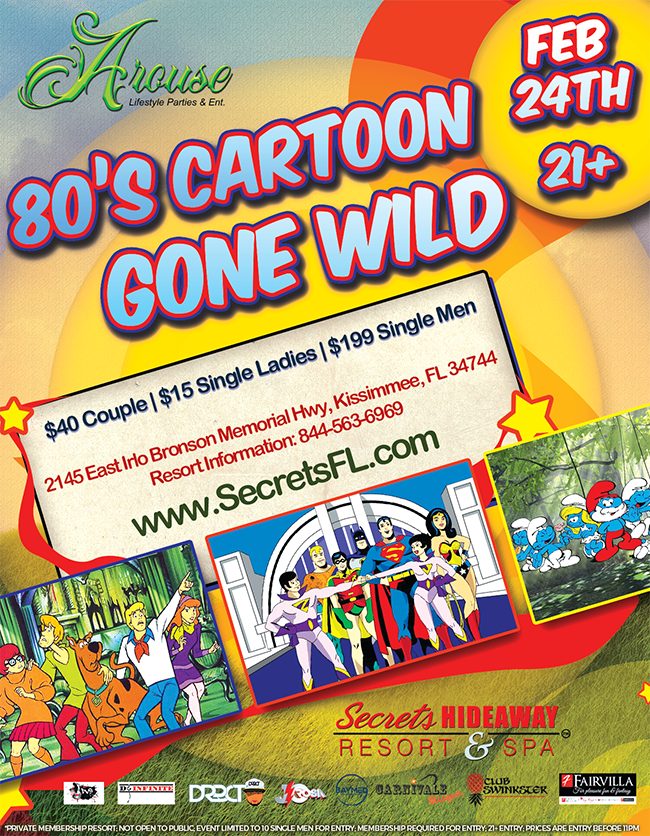 80's Cartoon Gone Wild - Arouse Lifestyle