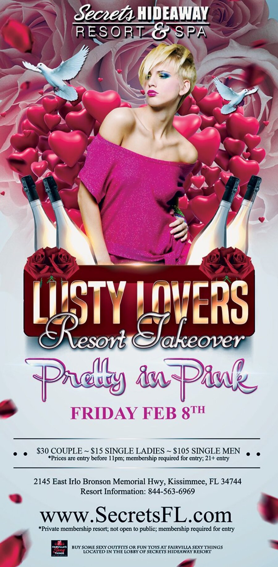 Pretty in Pink - Lusty Lovers Takeover