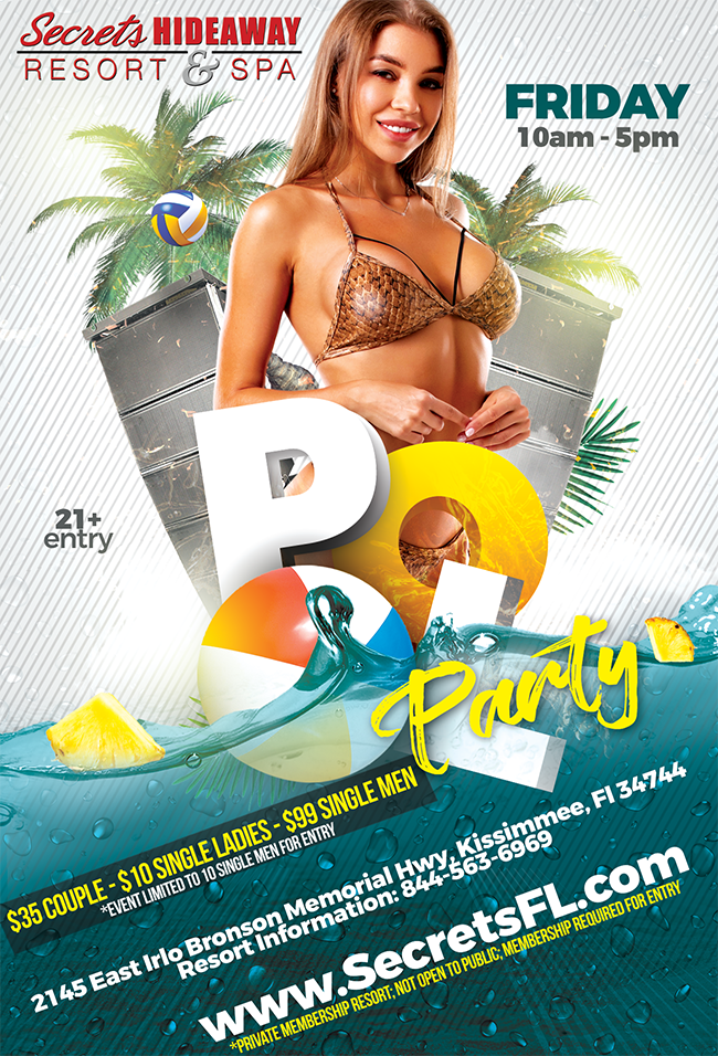 Pool Party 10am-5pm - i.Candy Event