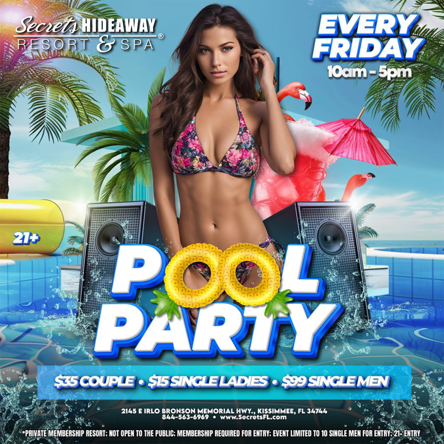Pool Party 10am-5pm -  Spring Fling™