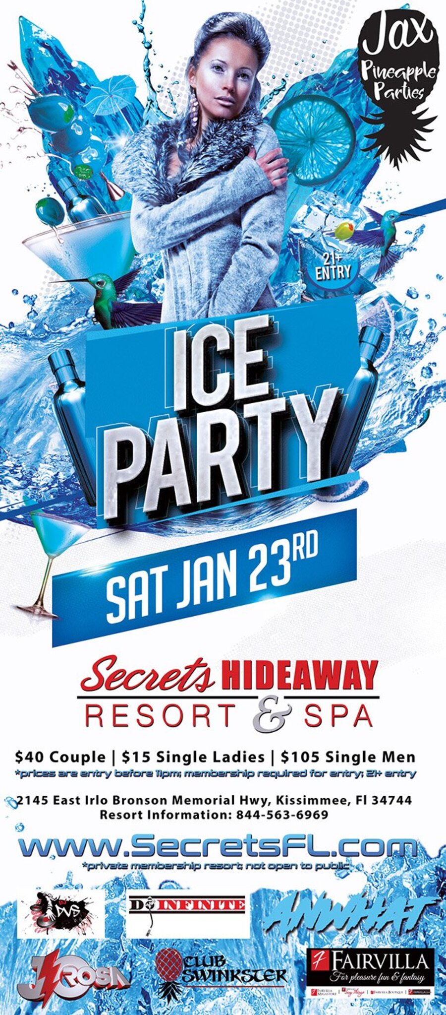 Ice party - Jax Pineapple Parties