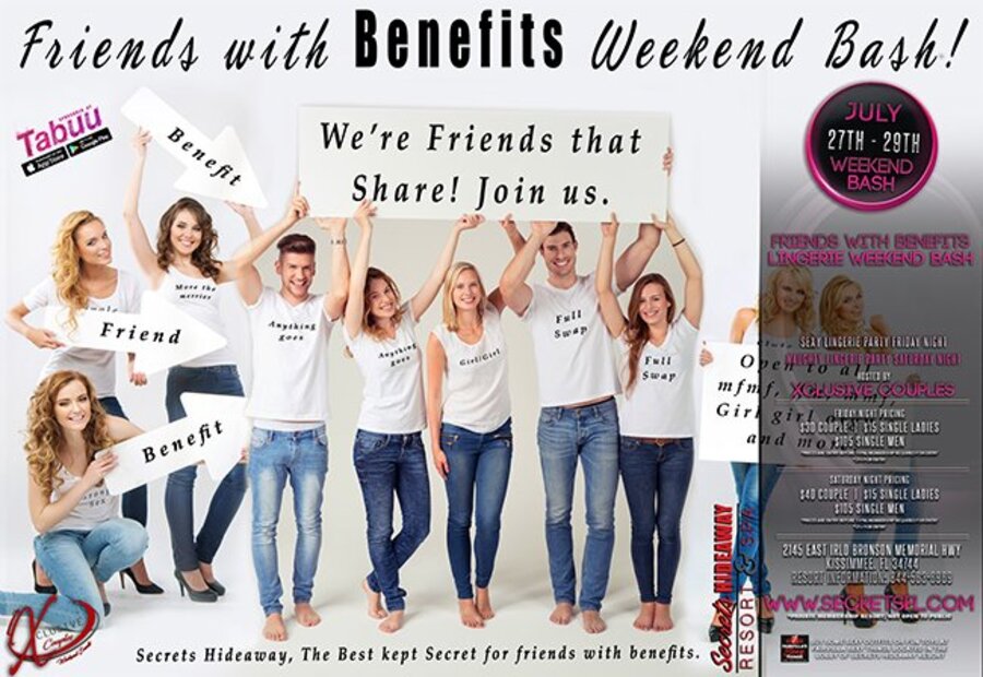 Naughty Lingerie Party - Friends with Benefits Weekend