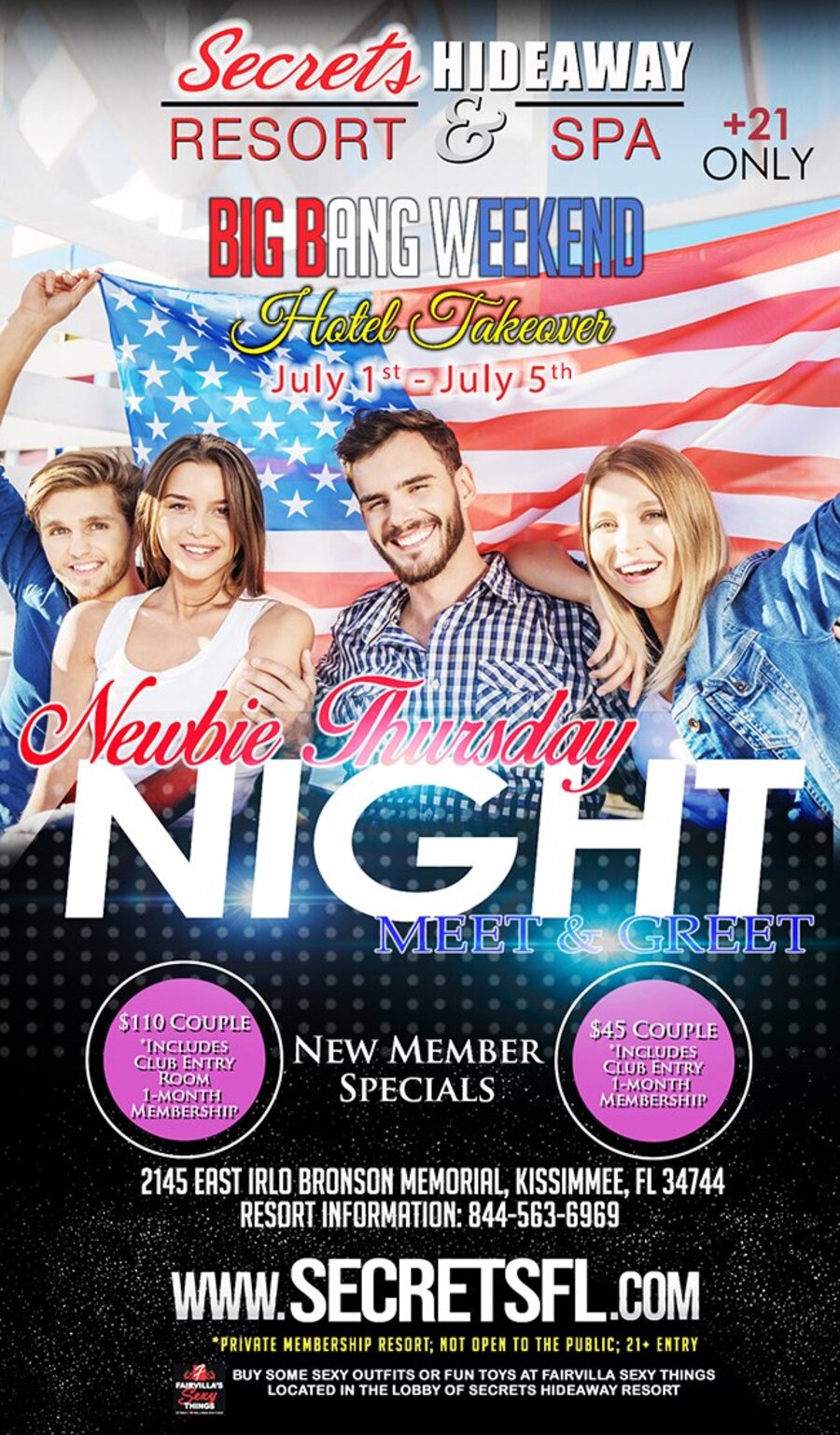 Meet & Greet Newbie Night - Big Bang Takeover