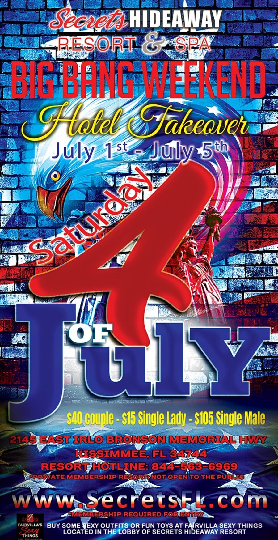 Red White & Blue - Big Bang Takeover