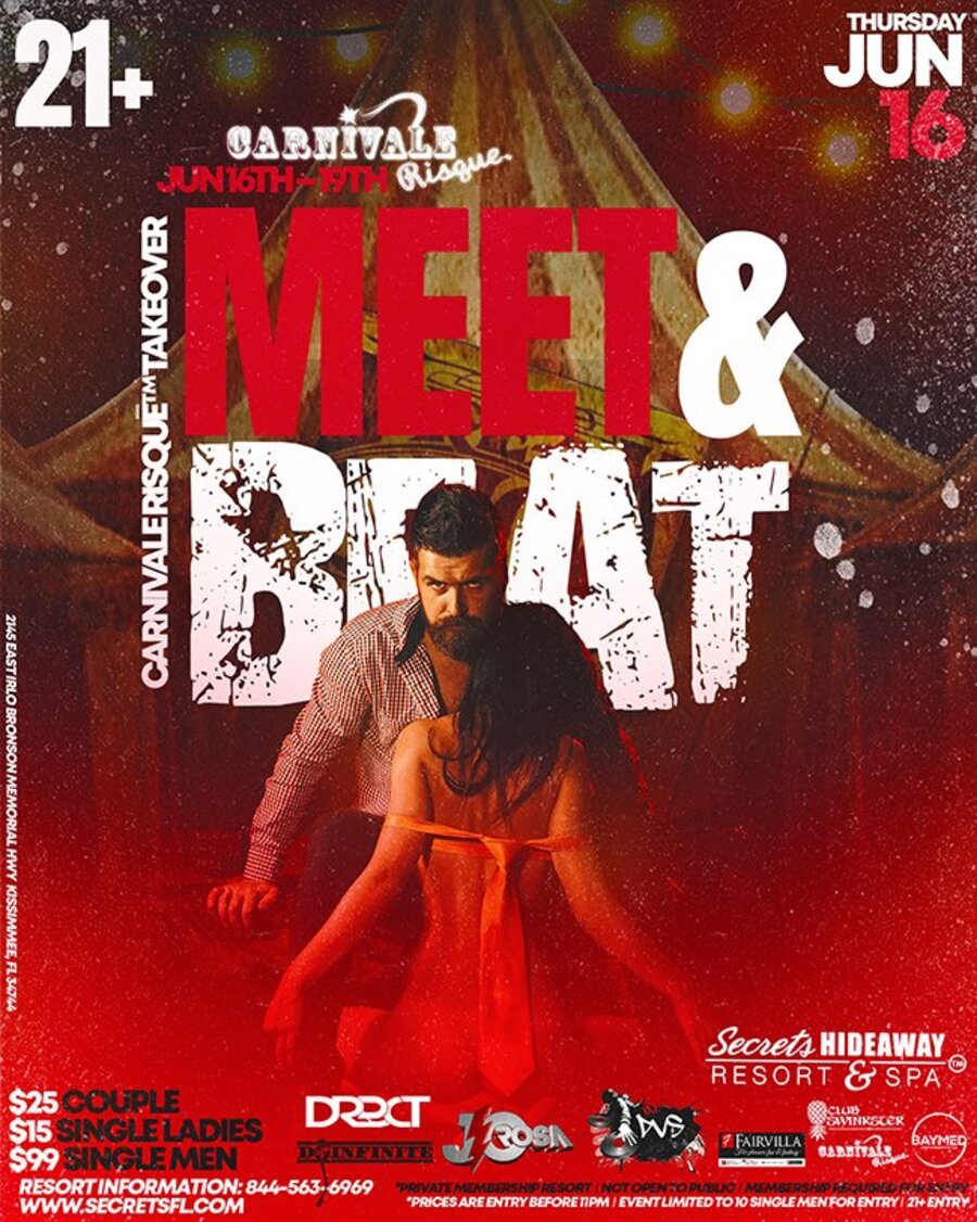 Meet & Beat - Carnivale Risque weekend