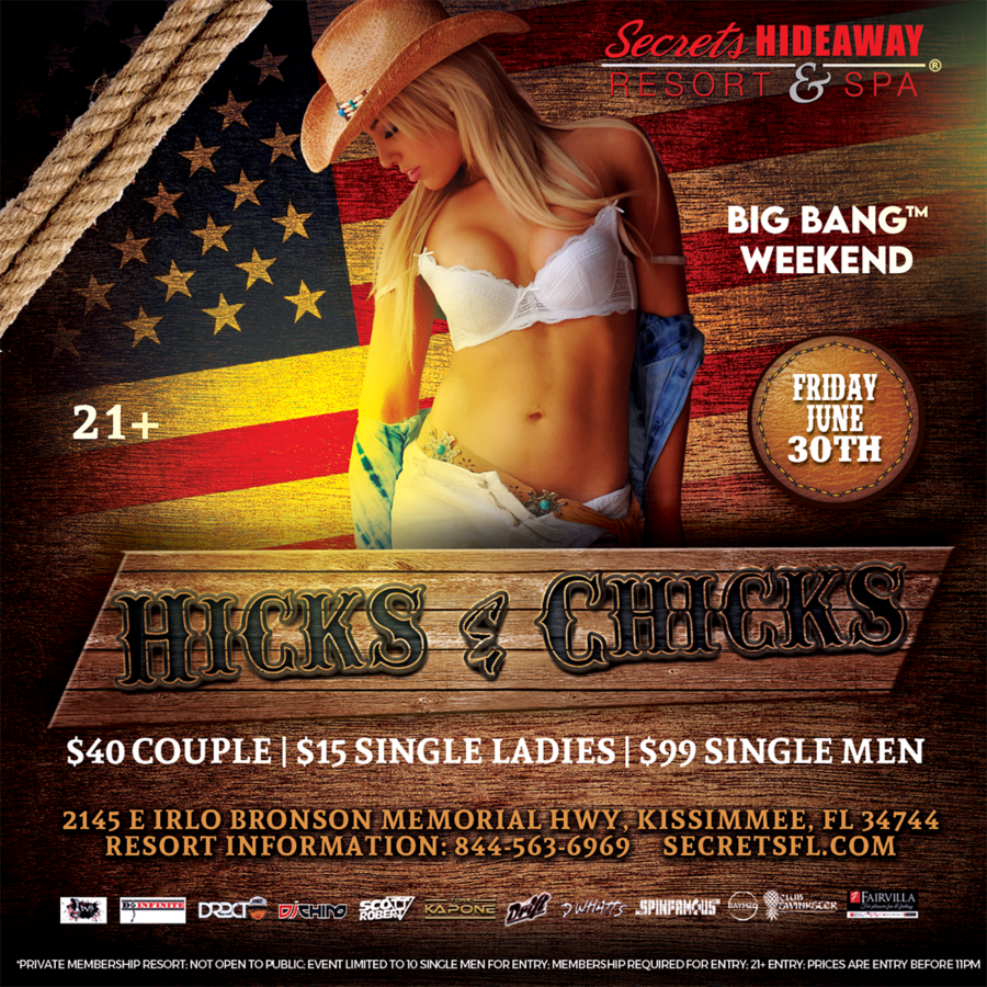 Hicks & Chicks - Big Bang™ weekend