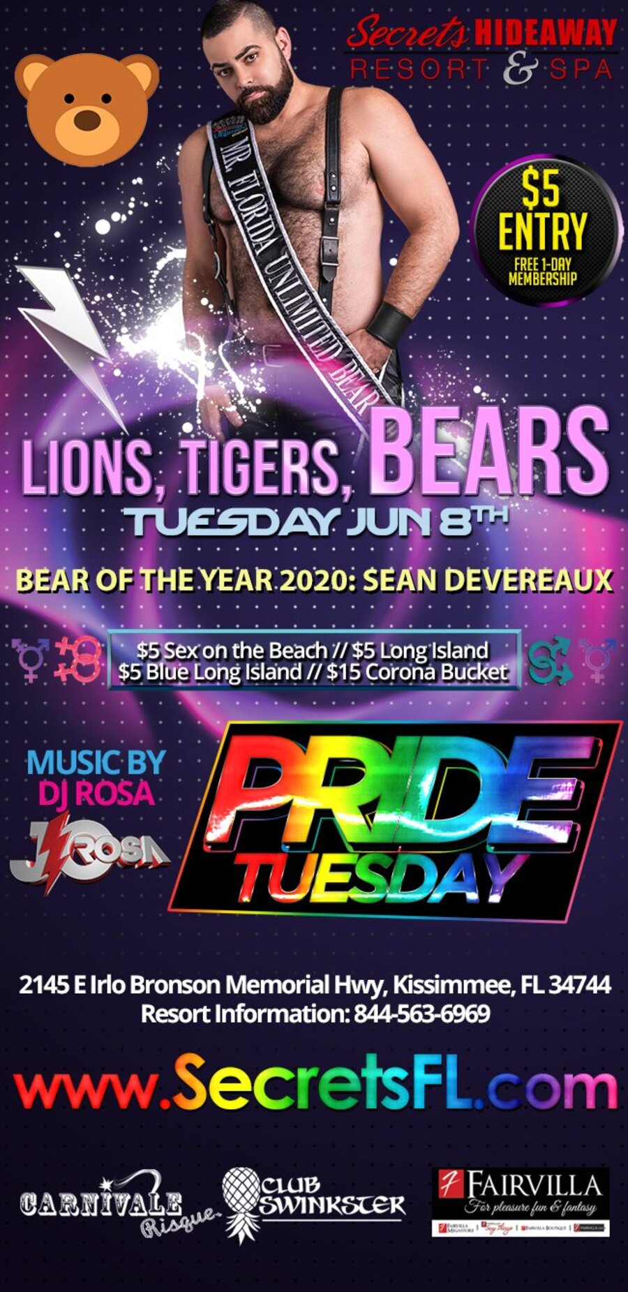 Lions, Tigers, BEARS - Pride Night
