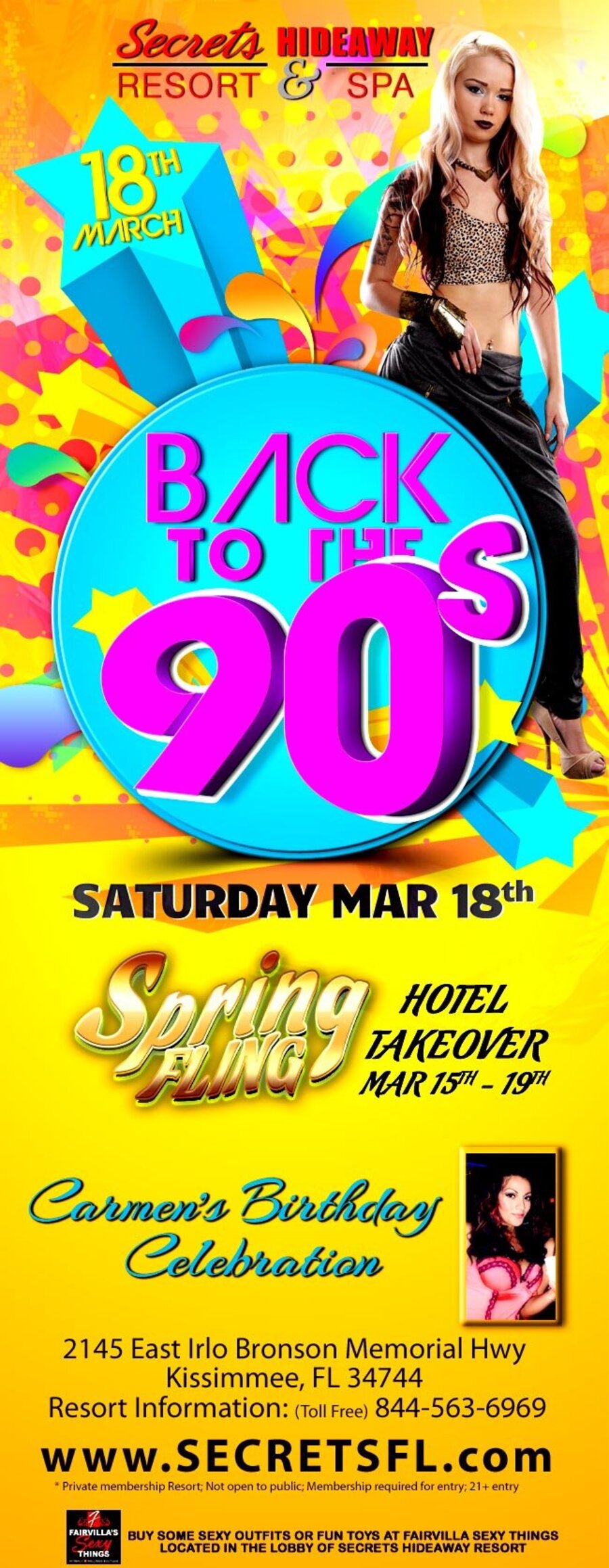 Back to the 90's - Spring Fling Takeover
