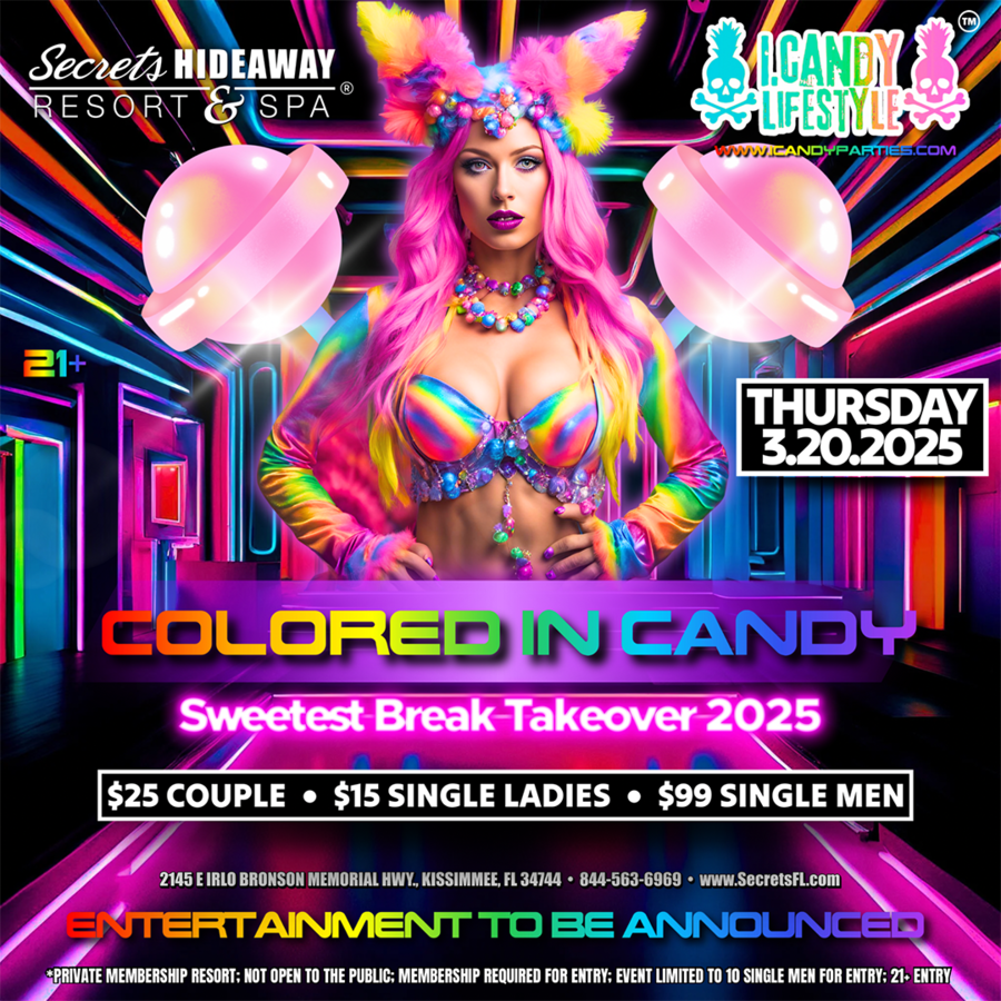 Colored in Candy - i.Candy Lifestyle™  Sweetest Break Takeover 2025