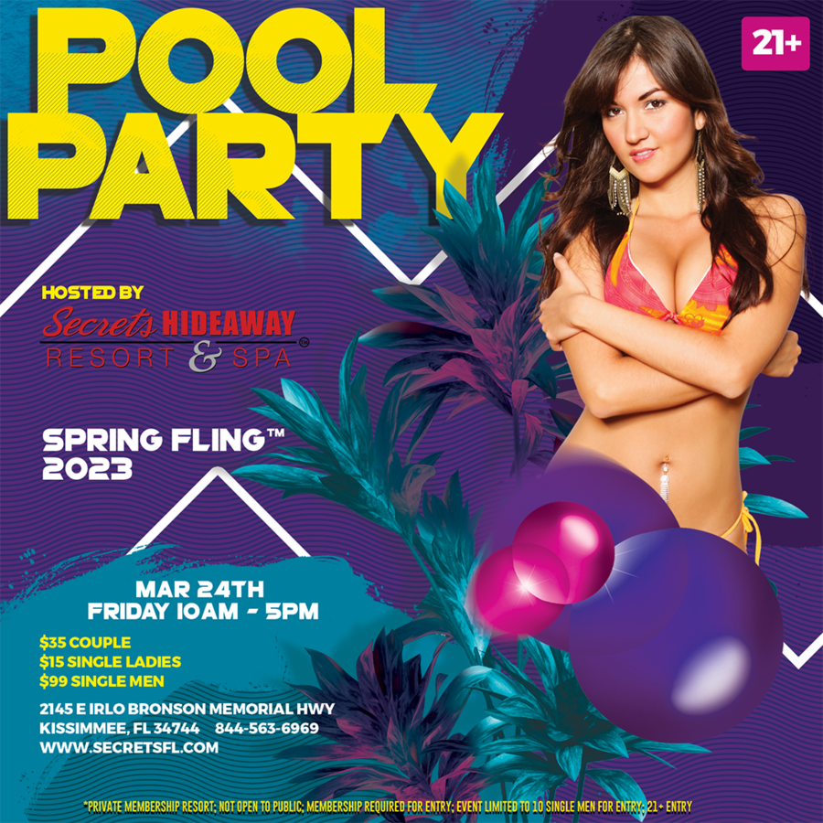 Pool Party 10am-5pm - Spring Fling 2023