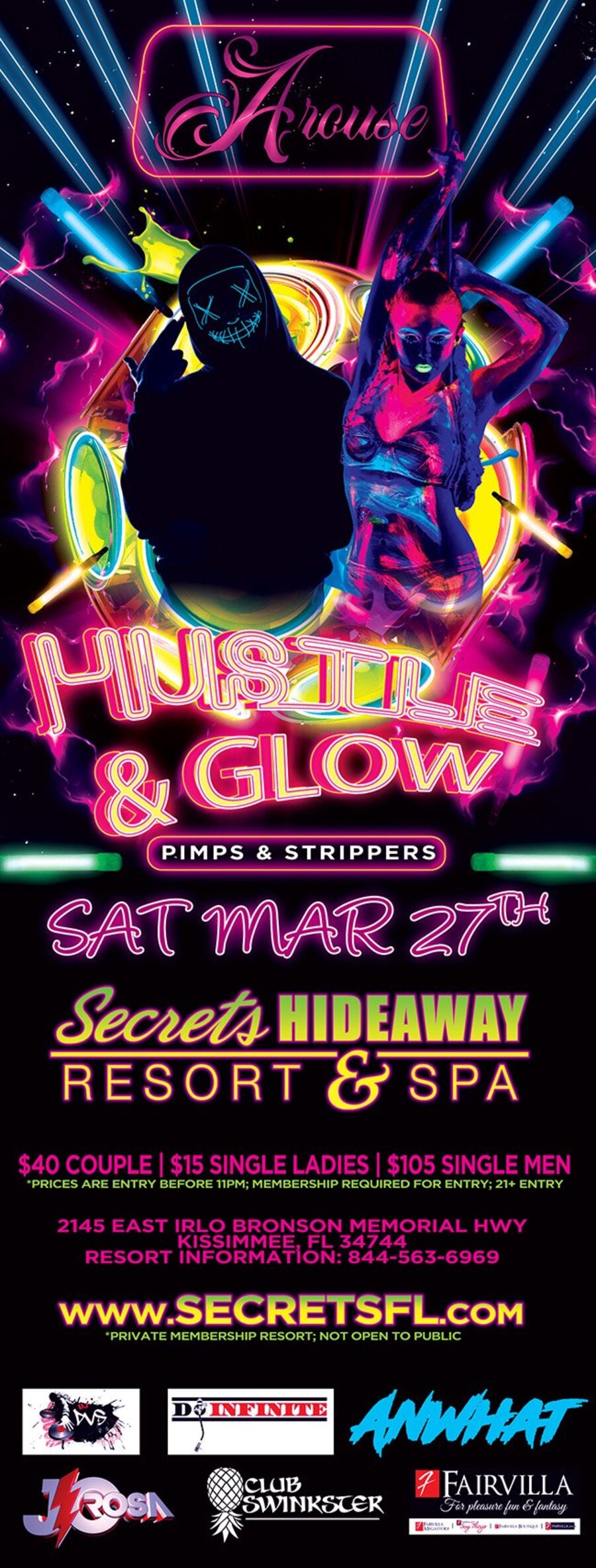 Hustle & Glow - Arouse Weekend