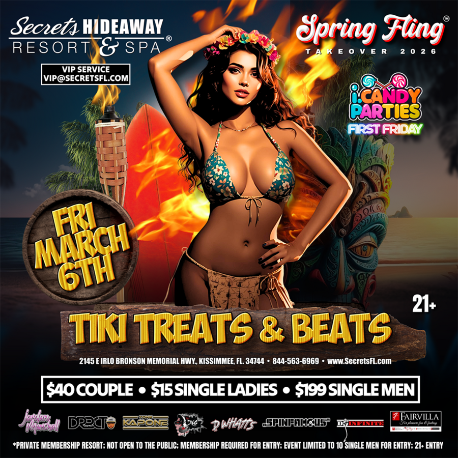Tiki Treats & Beats - Spring Fling™ Takeover