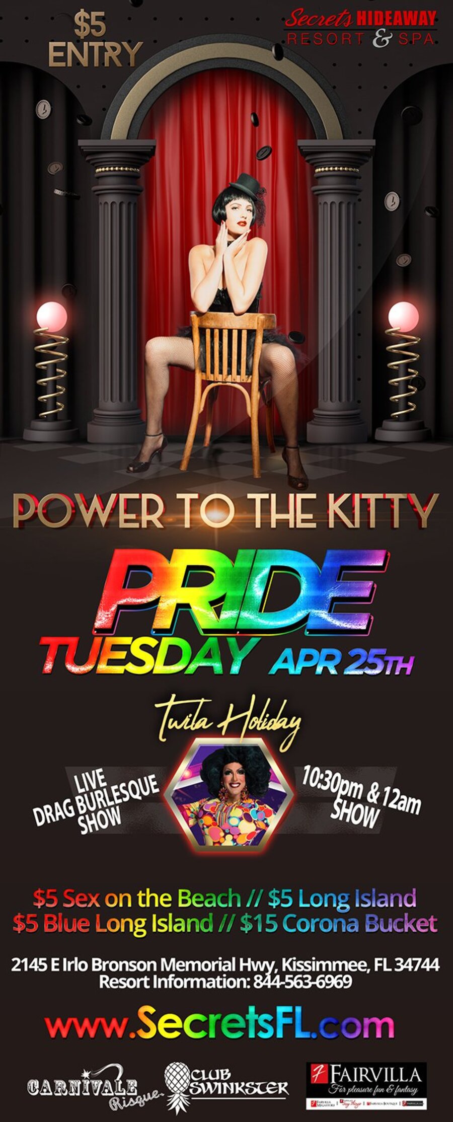 Power to the Kitty - PRIDE night