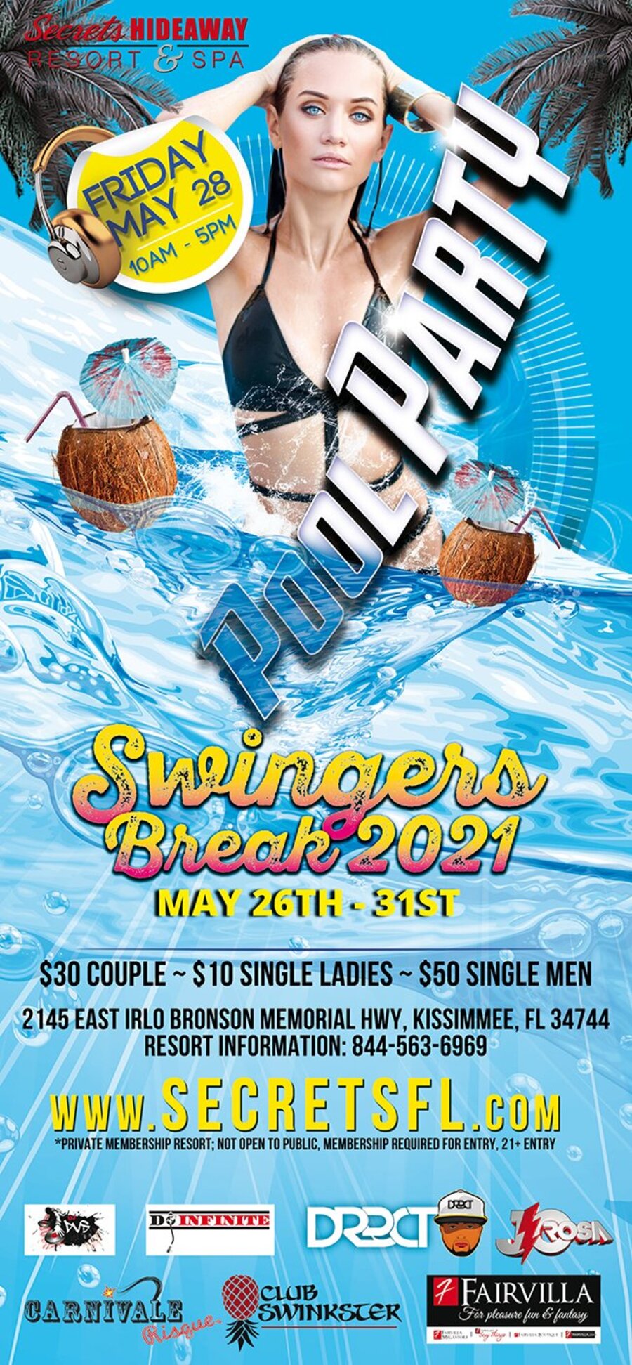 Friday Pool Party 10am-5pm