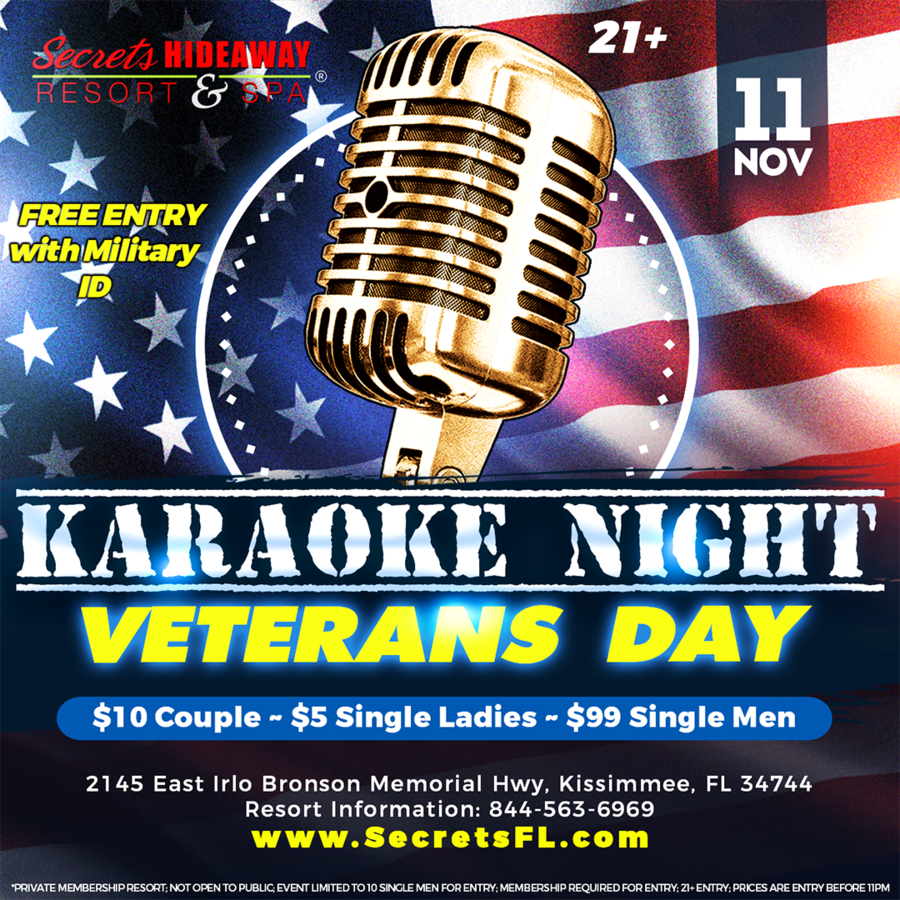 Veterans Day Karaoke
