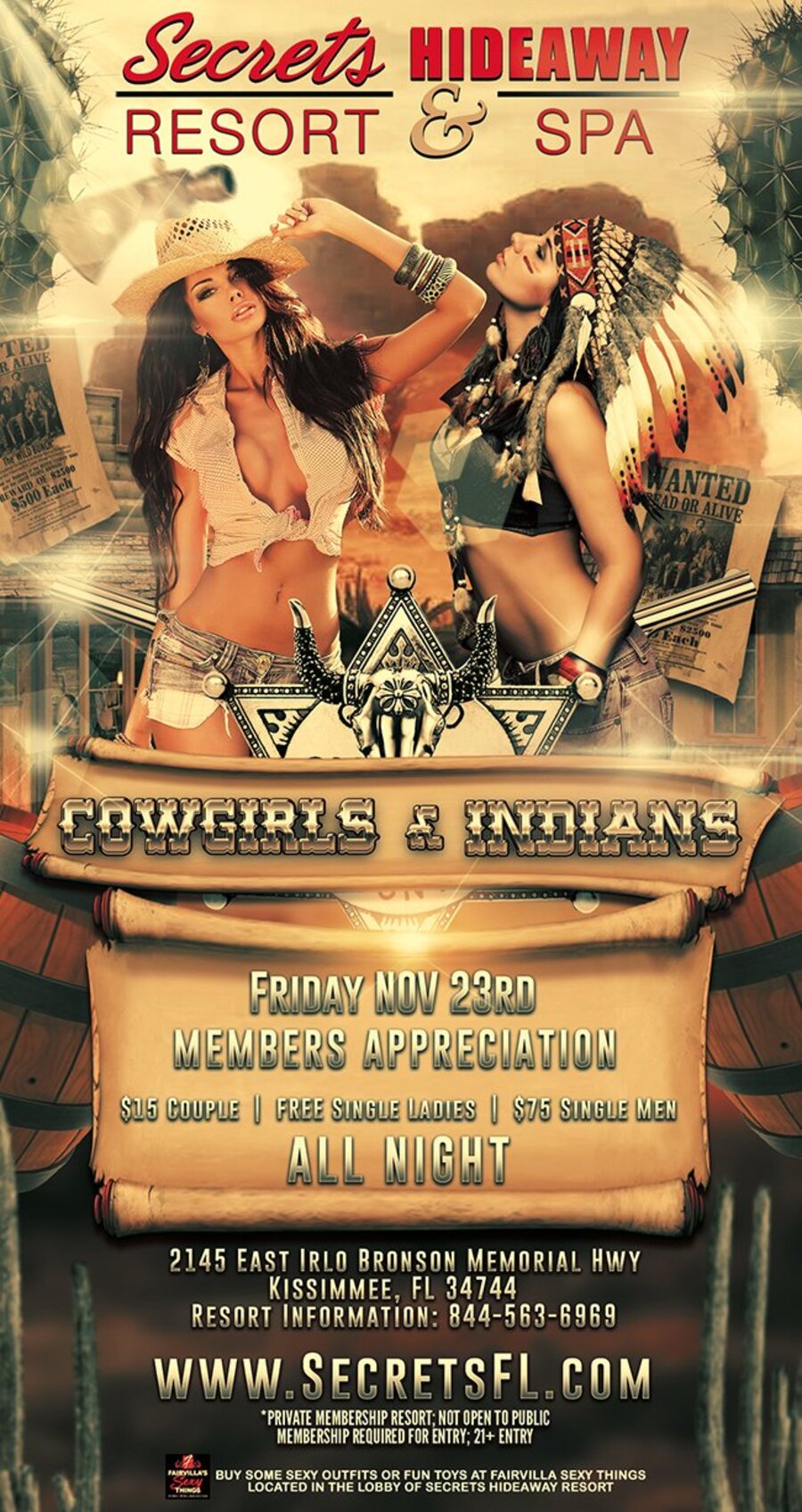 Cowgirls & Indians - Members Appreciation