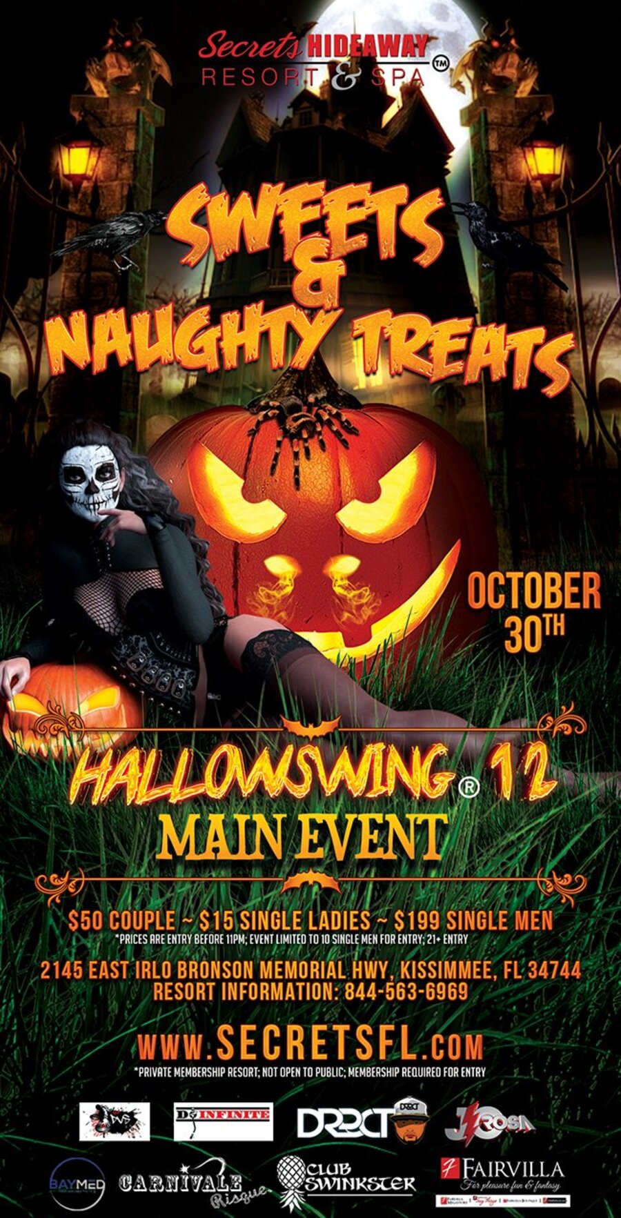 Sweets & Naughty Treats - MAIN EVENT Hallowswing Â® 12