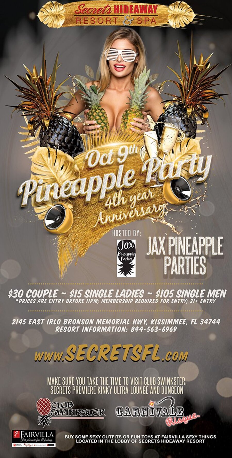 Pineapple Party 4th year Anniversary
