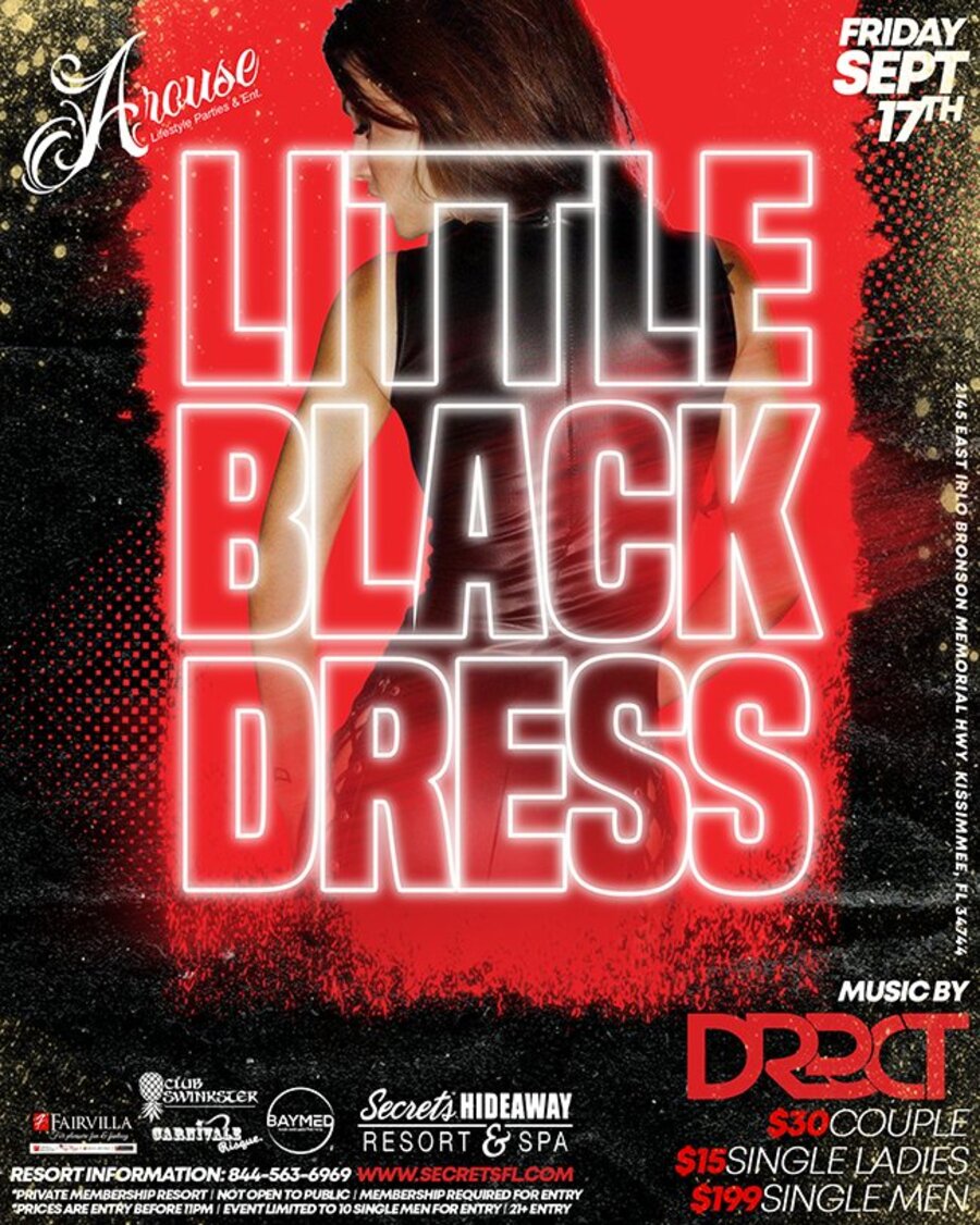 Little Black Dress - Arouse weekend