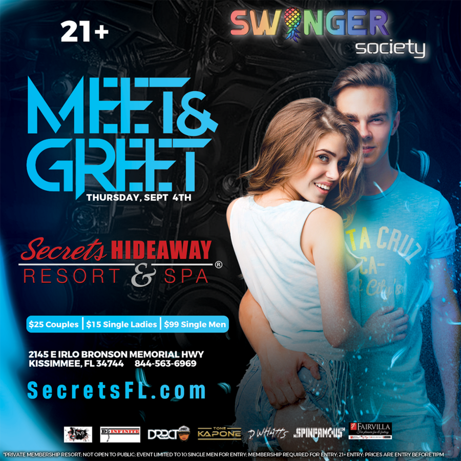 Meet & Greet - Swingers Society Takeover