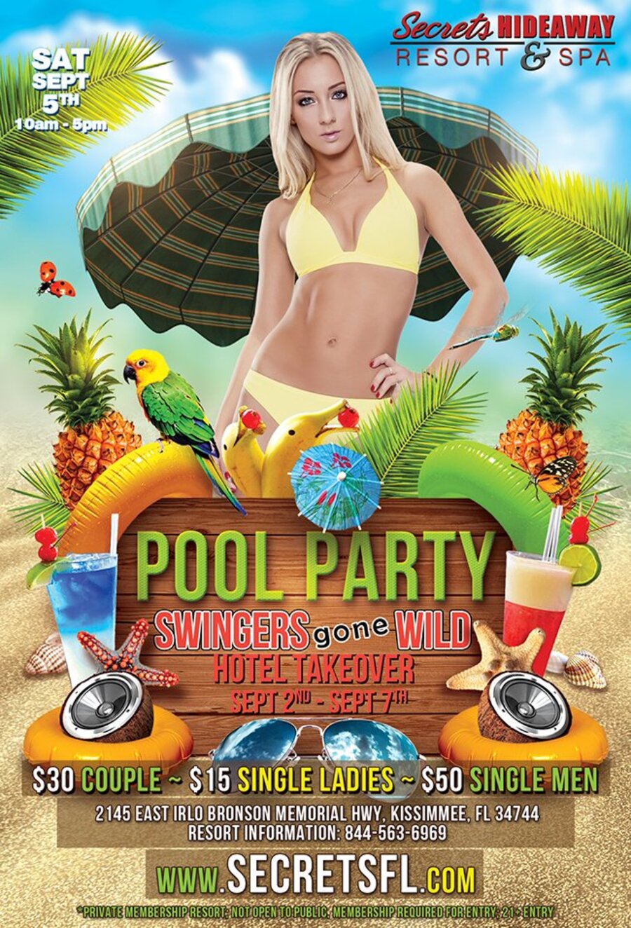 Saturday Pool Party 10am - 5pm - Gone Wild Takeover
