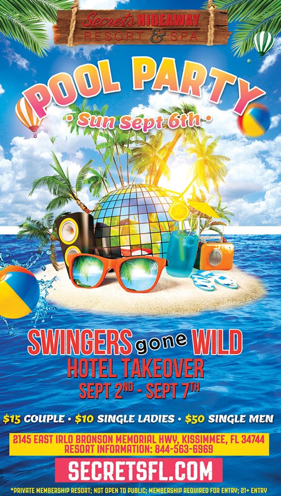 Sunday Pool Party 10am-5pm - Gone Wild Takeover