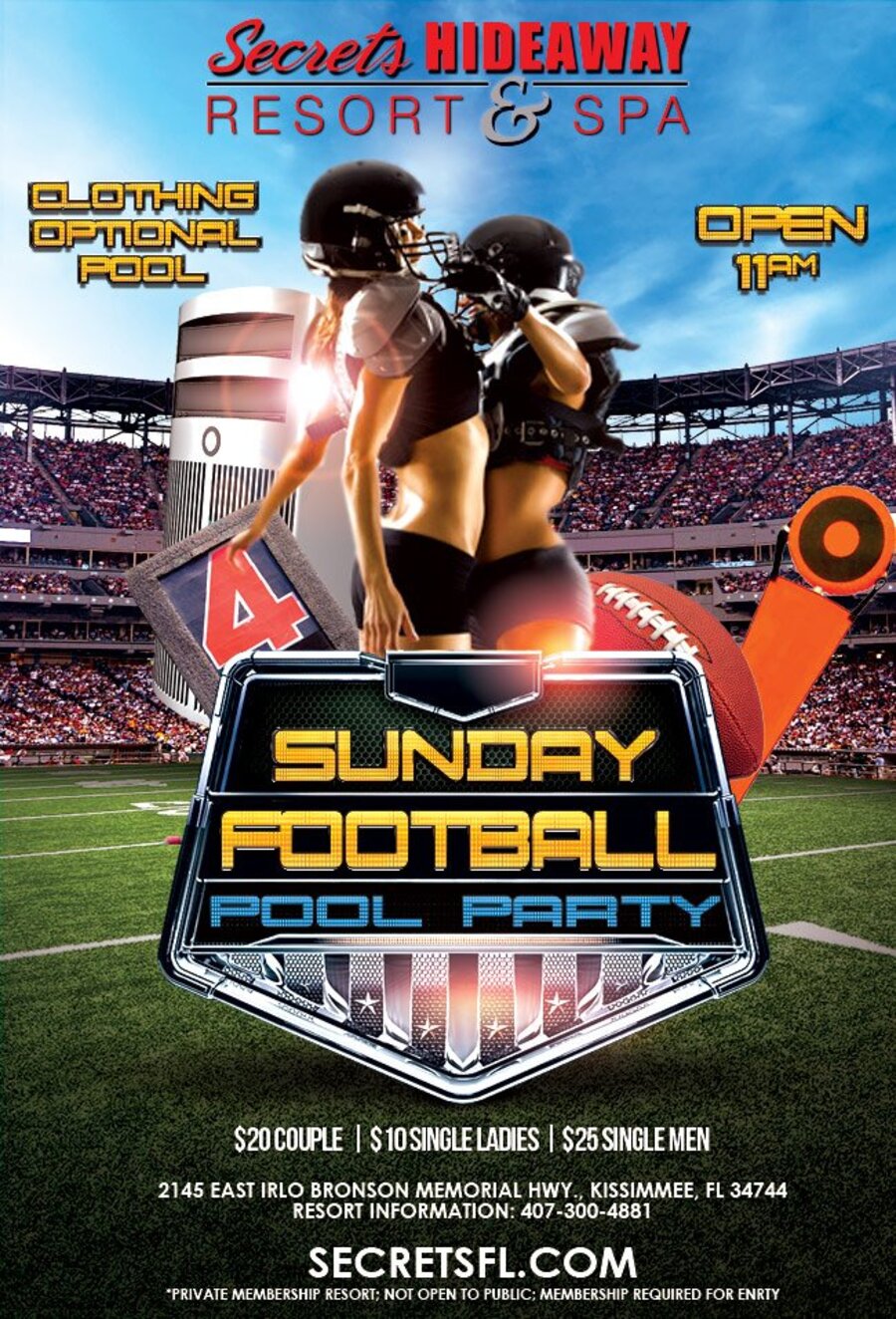 Sunday Football Pool Party