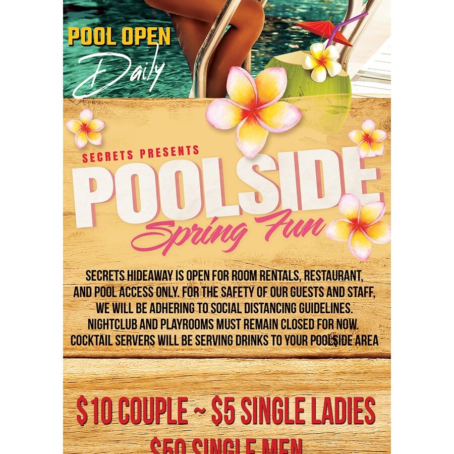 Wednesday Poolside Spring Fun