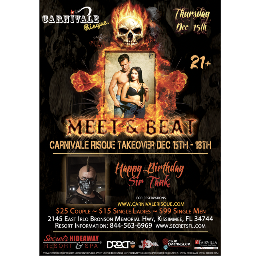 Meet & Beat - Carnivale Risque Takeover