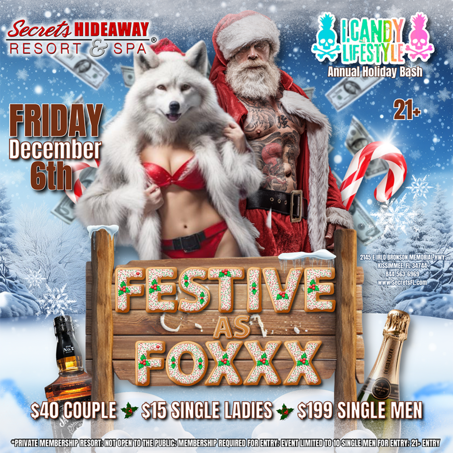 Festive as Foxxx - i.Candy Lifestyle® Holiday Bash