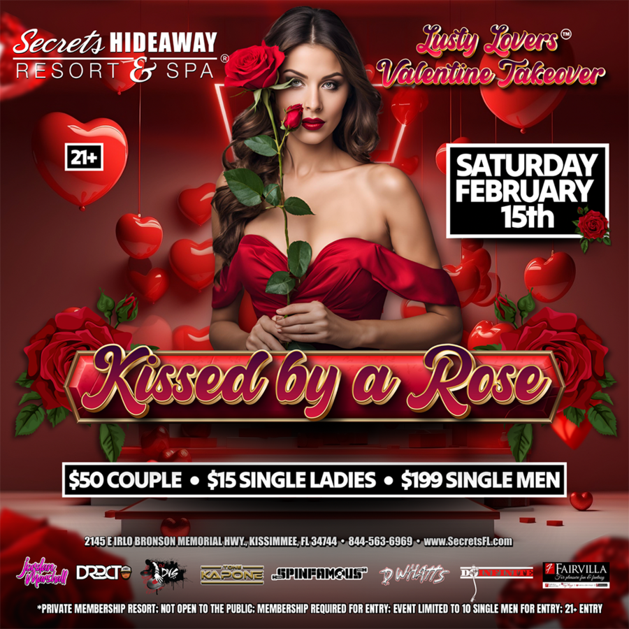 Kissed by a Rose - Lusty Lovers™ Valentine
